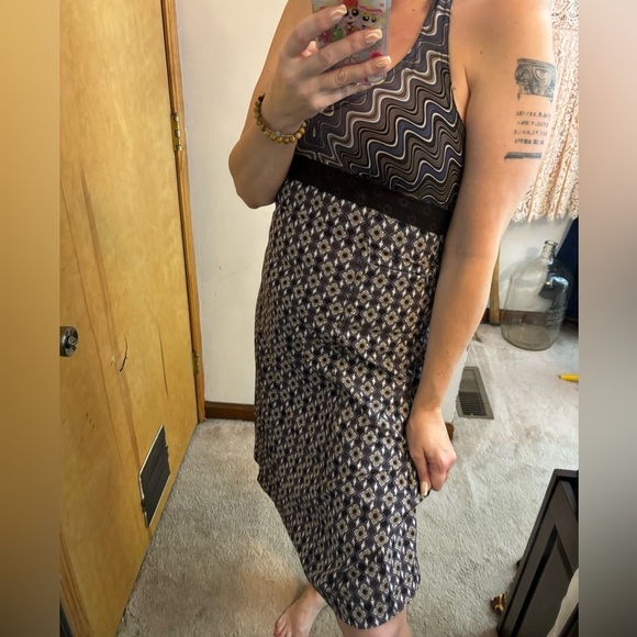 Athleta Multi Patterned Halter Exercise Dress - Picture 7 of 9